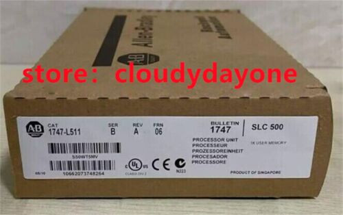 New Factory Sealed Ab 1747-L511 / B Slc 500 Cpu Processor Unit Module 1747L511