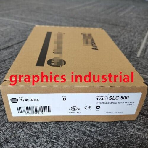 New Factory Sealed 1746-Nr4 Ser B Slc 500 Rtd Resistance Plc Module 1746-Nr4