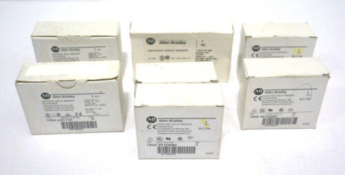 Lot Of New Allen Bradley Circuit Breakers
