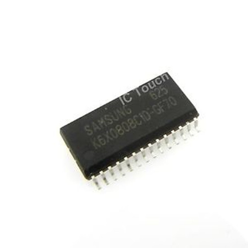 25pcs K6X0808C1D-GF70 IC 32Kx8 bit Low Power CMOS Static RAM SAMSUNG IC SOP-28