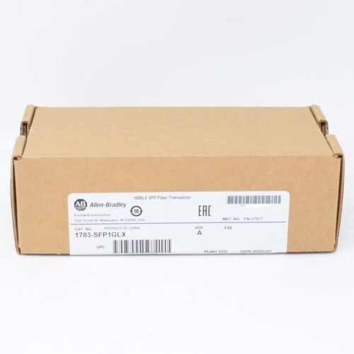 Allen Bradley 1783-Sfp1Glx /A 2020 Stratix Fiber Sfp Transceiver
