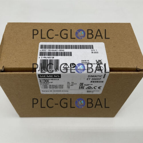 Siemens Simatic Et200Sp 6Es7155-6Aa01-0Bn0 New  Sealed 6Es71556Aa010Bn0
