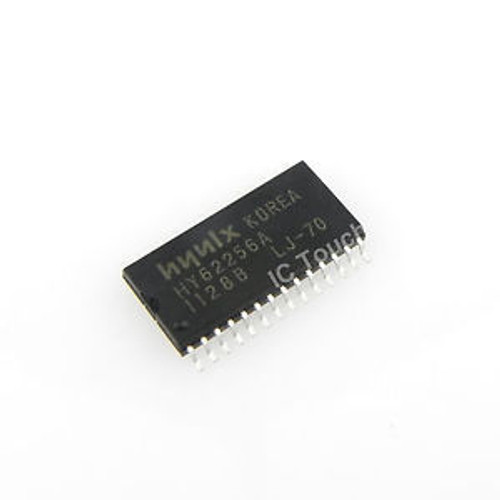 25pcs HY62256ALJ-70 32Kx8bit CMOS SRAM Hynix IC SOP-28