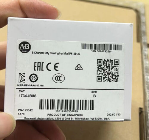2023 Newest Allen-Bradley 1734-Ib8S Ab 1734Ib8S Digital Safety Input Module Us &
