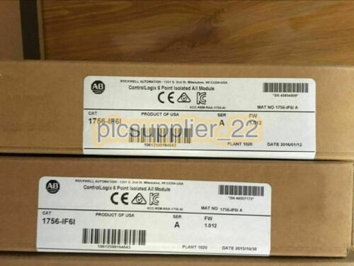 Allen-Bradley 1756-If6I Ser A 1756If6I Controllogix 6Point Isolated A/I Module