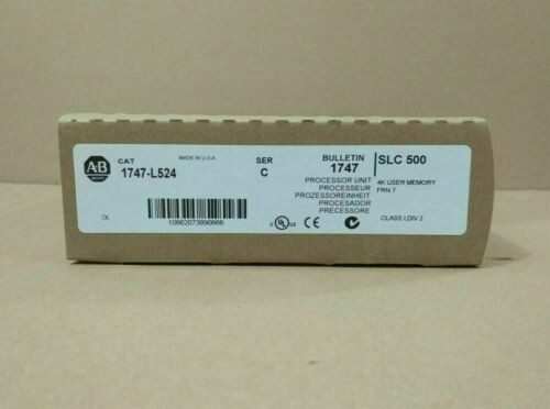 New Factory Sealed 1747-L524 /C Slc 500 Cpu Processor Unit Module Ab 1747L524