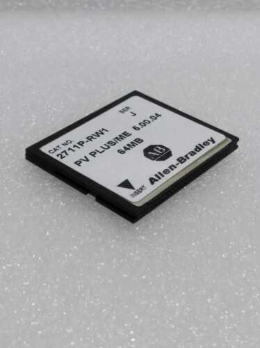 Allen-Bradley 2711P-Rw1 J 5.00.04 Panelview Plus 64Mb Internal Compact Flashcard