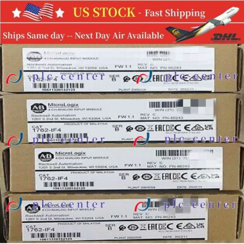 New Allen Bradley 1762-IF4