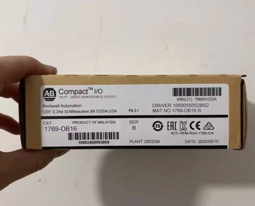 New Allen-Bradley 1769-Ob16 B  Digital Output Module