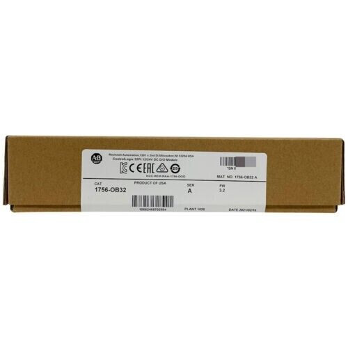 1Pcs Factory Sealed Ab 1756-Ob32 /A Controllogix 32 Point Do Module 1756-Ob32 Us