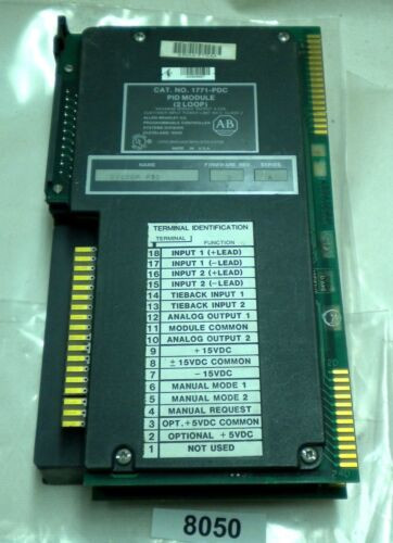 Allen-Bradley 1771-Pdc Pid Control Module 2Loop