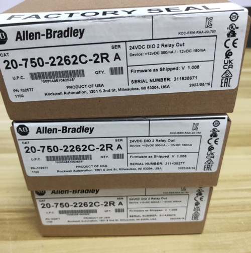 Allen-Bradley 20-750-2262C-2R Powerflex 750 24V Dc Io Option Module Ab Us