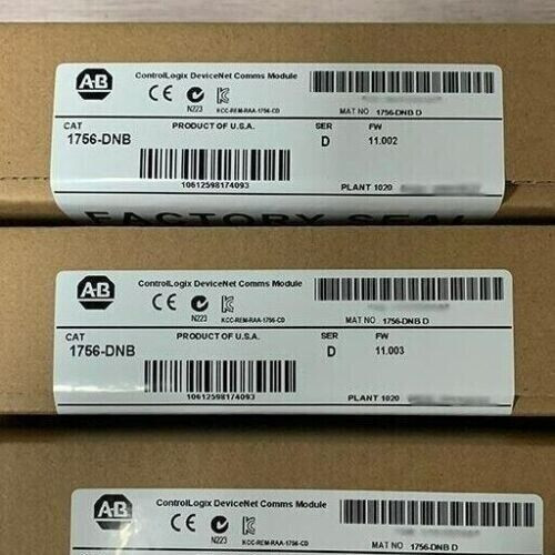 New Factory Sealed Ab 1756-Dnb D Controllogix Devicenet Bridge Scanner Module