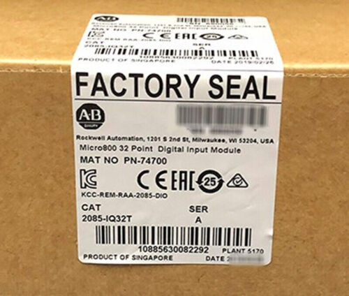 1Pc New Sealed Allen-Bradley 2085-Iq32T 32-Point Input Micro850 Expansion Module