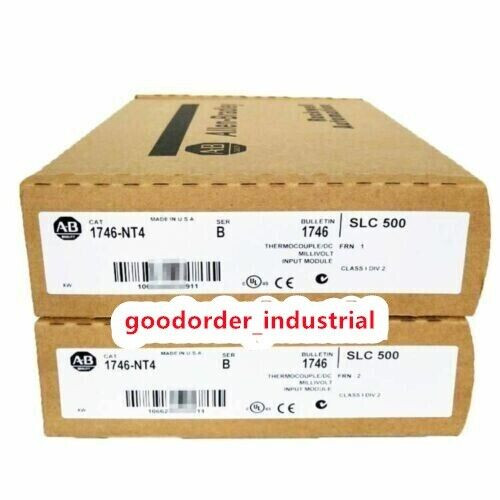 New Factory Sealed Ab 1746-Nt4 /B Slc 500 Plc Input Module 1746-Nt4