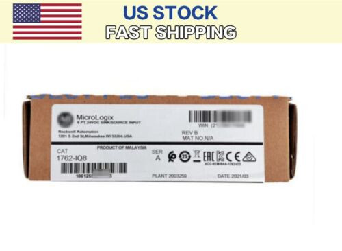 2Pcs Allen-Bradley 1762-Iq8 1200 Discrete Input Module New