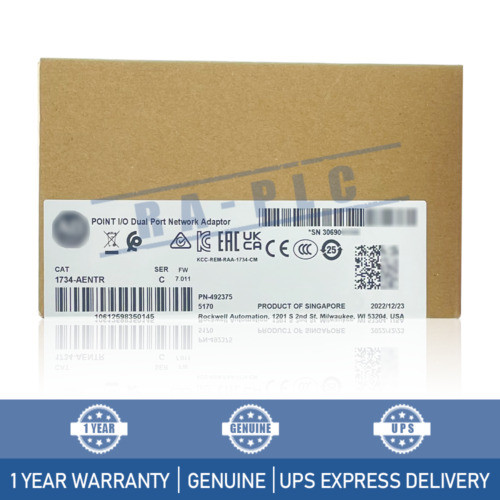 1734-Aentr Factory Sealed  Allen-Bradley Point I/O Dual Port Adaptor