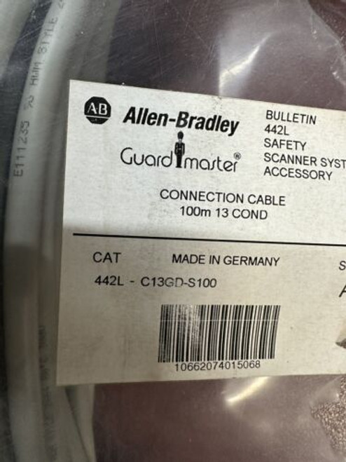 Allen Bradley 442L-C13Gd-S100, 100 Meter Cable Spool 13 Conductor, Allen Bradley 442L-C13Gd-S100, 100 Meter Cable Spool 13 Conductor,
