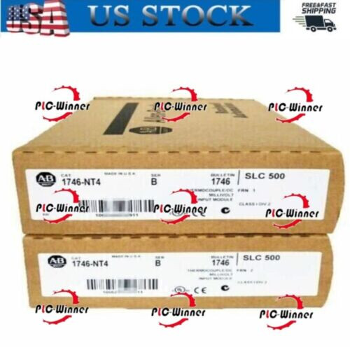New Sealed Allen-Bradley 1746-Nt4 Slc 500 Input Module Plc 1746Nt4