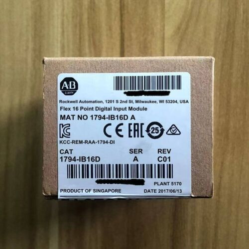 Allen-Bradley 1794-Ib16D Ser A Flex I/O Rev. A01 Input Module