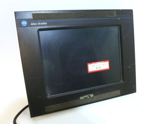 Allen Bradley 6185-Fawaazz Ser A Industrial Flat Panel Monitor Panelview 6185-F