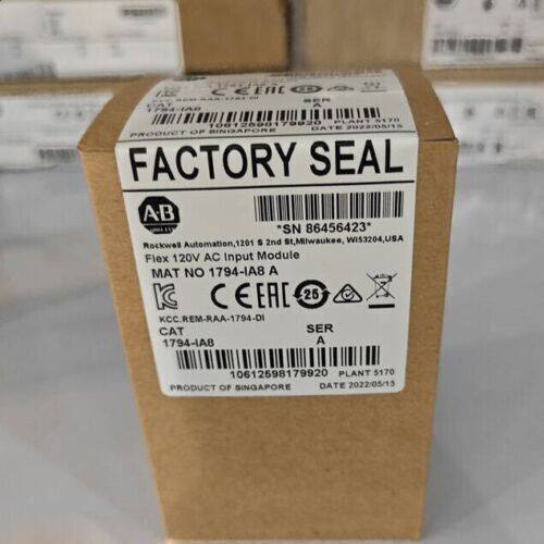 2023 Newest Allen-Bradley 1794-Ia8 Ser A Flex 8 Point Digital Input Module