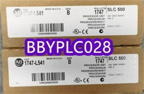 New Factory Sealed Ab 1747-L541 / B Slc 500 Plc Processor Unit/