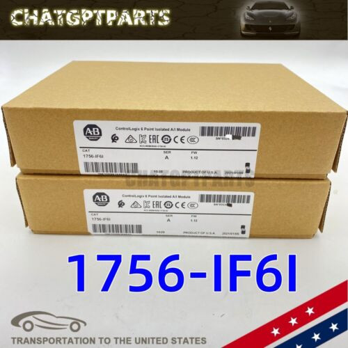 1756-If6I Ab 1756If6I Ser A 1756If6I Controllogix 6Point Isolated A/I Module New
