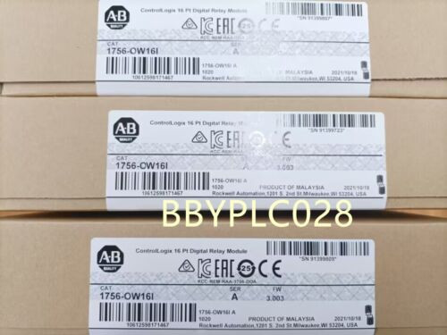 New Factory Sealed Ab 1756-Ow16I Ser A Controllogix Digital Relay Module?