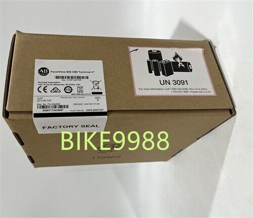 New Factory Sealed Ab 2711R-T4T Ser B Panelview 800 4-Inch Hmi Terminal 2711Rt4T