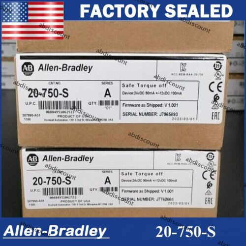 New 20-750-S Allen Bradley 750 Safe Torque Off Option Module