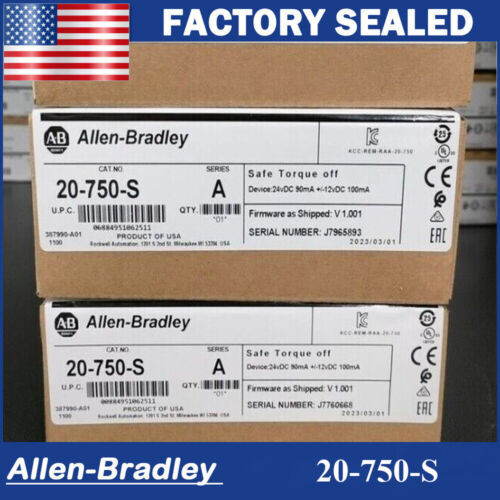New 20-750-S Allen Bradley 750 Safe Torque Off Option Module  Us