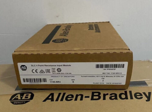 The New Ab 1746-Nr4 Ser B Slc 500 Rtd Programmable Logic Controller