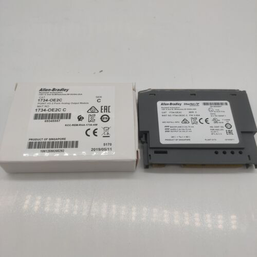 New Allen-Bradley 1734-Oe2C Ser C Point I/O 2 Points Analog Output Module