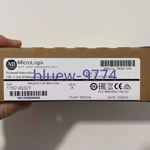 New Allen-Bradley 32 Point Digital Input Module 1762-Iq32T