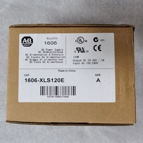 Allen-Bradley 1606-Xls120E 24 Vdc Power Supply 1606Xls120E Factory Sealed