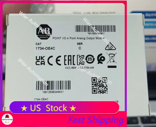 Allen-Bradley 1734-Oe4C New Ab Point I/O 4-Point Output Module Factory Sealed Us