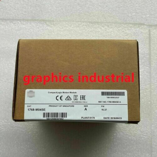 New Sealed Ab 1768-M04Se /A Compactlogix 4-Axis Motion Module 1768M04Se