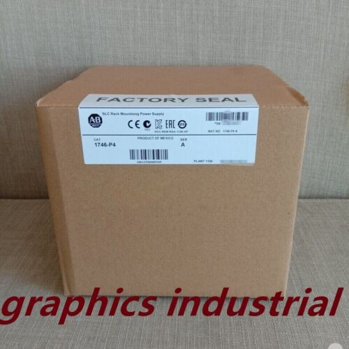 New Factory Sealed Allen-Bradley 1746-P4 /A Slc 500 Power Supply Module 1746-P4