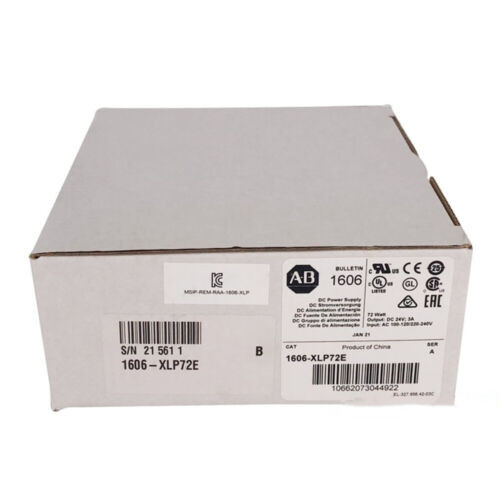 New Allen-Bradley 1606-Xlp72E  Factory Sealed Power Supply 1606Xlp72E