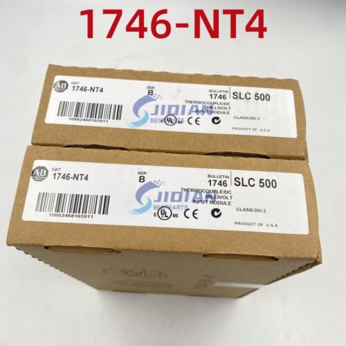 New Allen-Bradley 1746-Nt4 Ab 1746Nt4 Ser B Slc 500 Plc Input Module Tx Stock