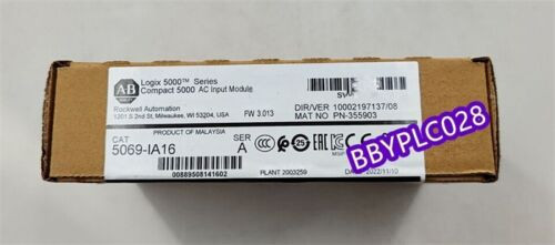 New Factory Sealed Ab 5069-Ia16 Ser A Compact 5000 Digital Ac Input Module