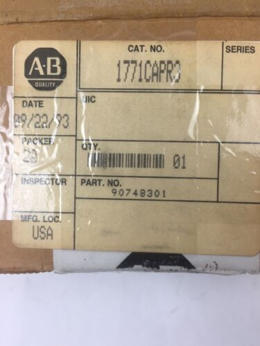Allen Bradley 1771Capr3 Resolver Excitation Cable