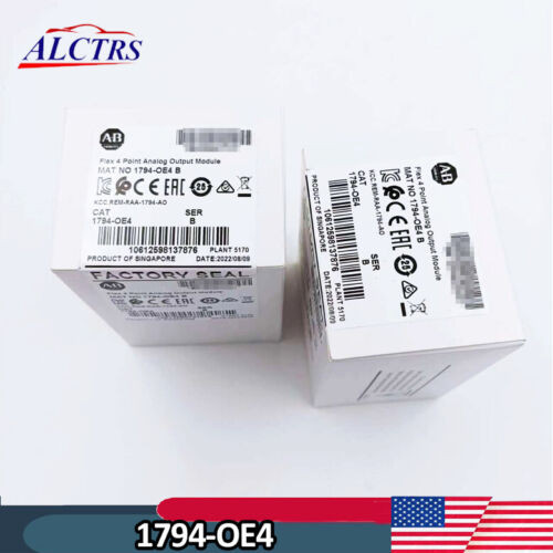 Allen Bradley 1794-Oe4 /B Flex 4 Point Analog Output Module  1794Oe4 New Sealed