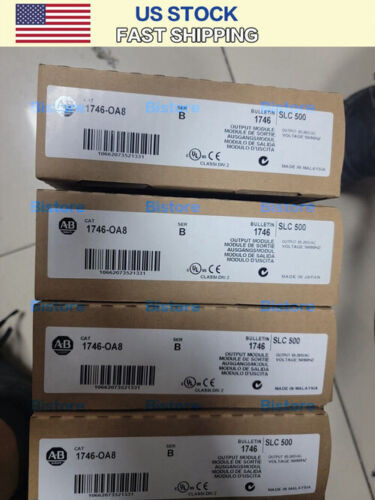 2Pcs New  Allen Bradley 1746-Oa8 Slc500 Slc 8 Point Output Module