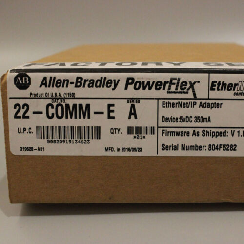 1Pc Allen-Bradley 22-Comm-E Ser A Powerflex Ethernet/Ip Comm Adapter