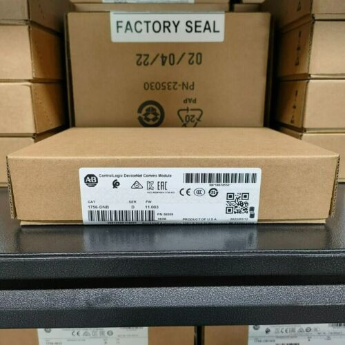 New Factory Sealed Ab 1756-Dnb Ser D Controllogix Devicenet Comms Module 1756Dnb