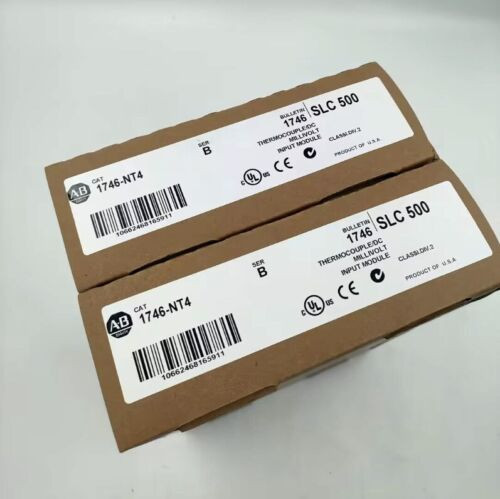 New Sealed Allen-Bradley 1746-Nt4 Ser B Slc 500 Input Module  1746Nt4