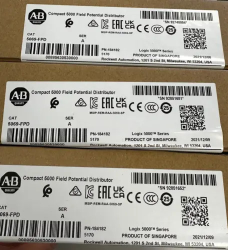 Allen Bradley 5069-Fpd Compact I/O Field Potential Distributor Factory Sealed Ab