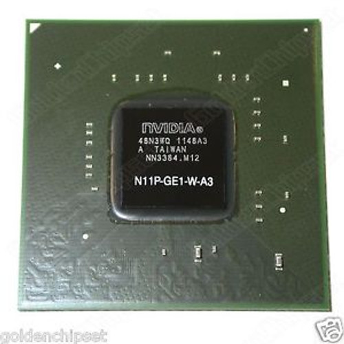 2pcs New NVIDIA N11P-GE1-W-A3 GeForce G330M GPU Video Chipset BGA Chip w/ Balls